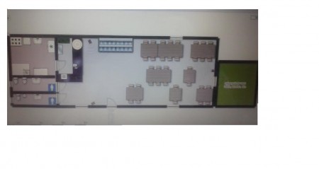 plattegrond restaurant